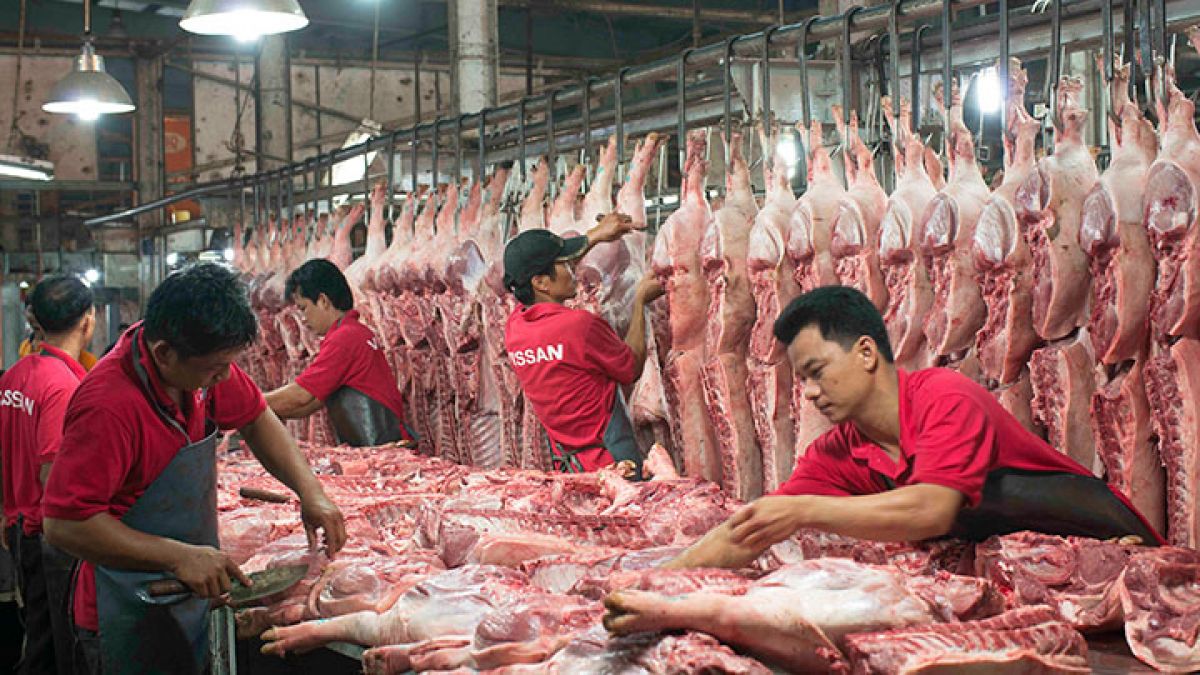 Chợ đầu mối nông sản thực phẩm Bình Điền - Satra