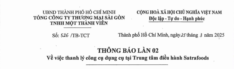 Tin Tổng công ty - Satra