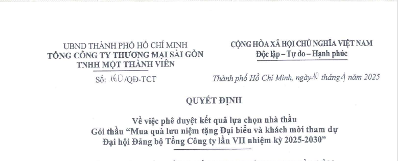 Công bố thông tin - Satra