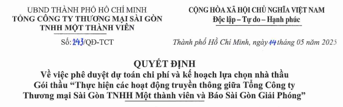 Công bố thông tin - Satra