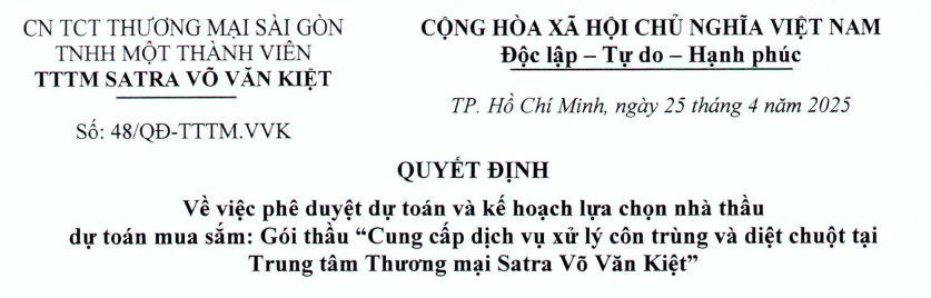 Công bố thông tin - Satra