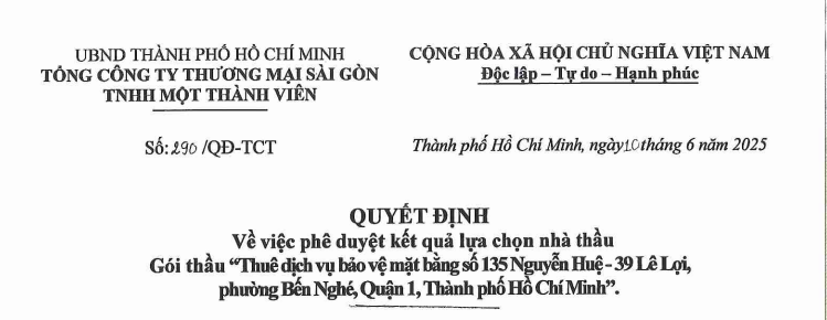Công bố thông tin - Satra