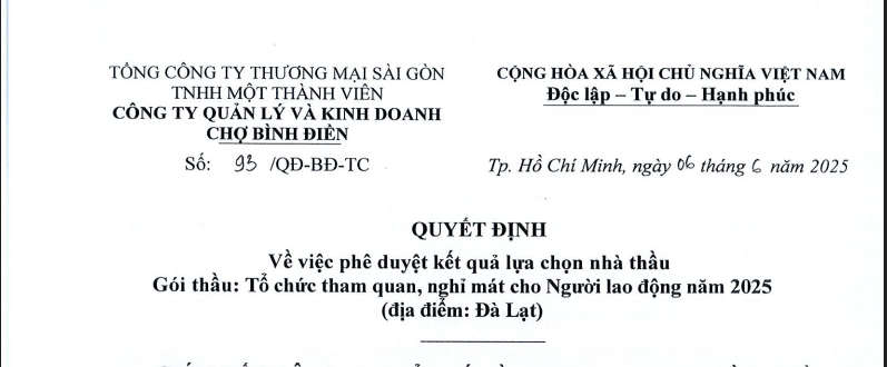 Công bố thông tin - Satra