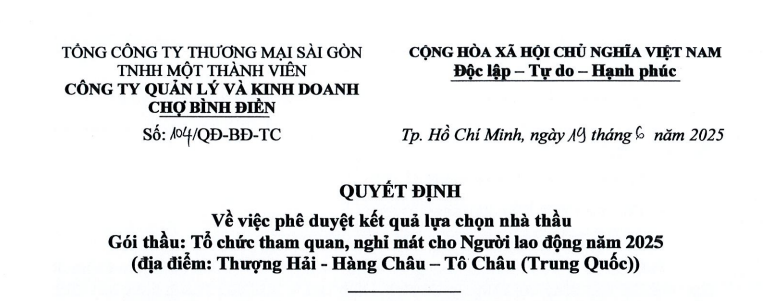 Công bố thông tin - Satra