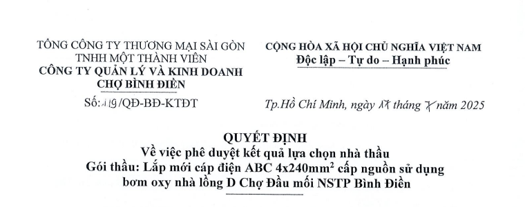 Công bố thông tin - Satra