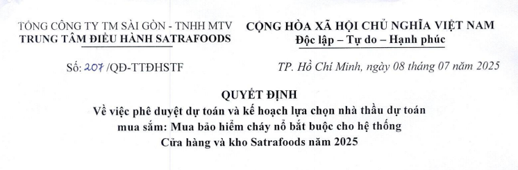 Công bố thông tin - Satra