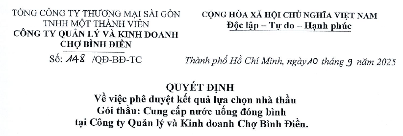 Công bố thông tin - Satra