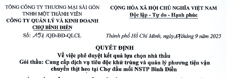 Công bố thông tin - Satra