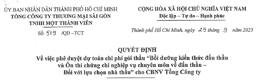 Công bố thông tin - Satra