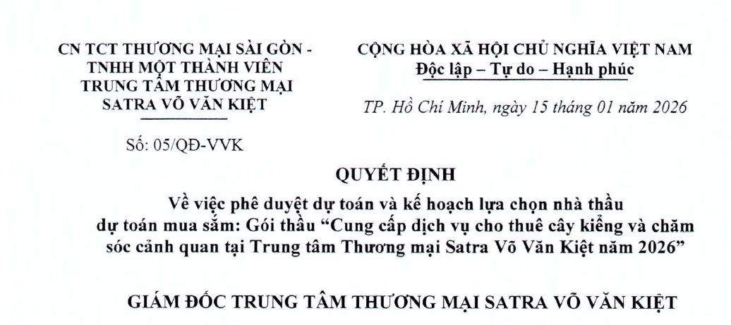 Công bố thông tin - Satra